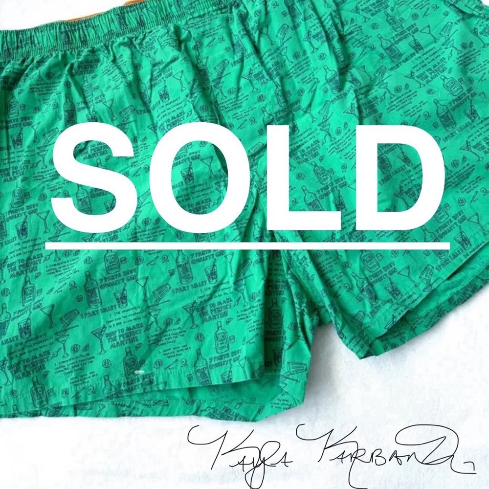 GAP BOXERS XXL GREEN GAP BOXER BEST MARTINI GAP